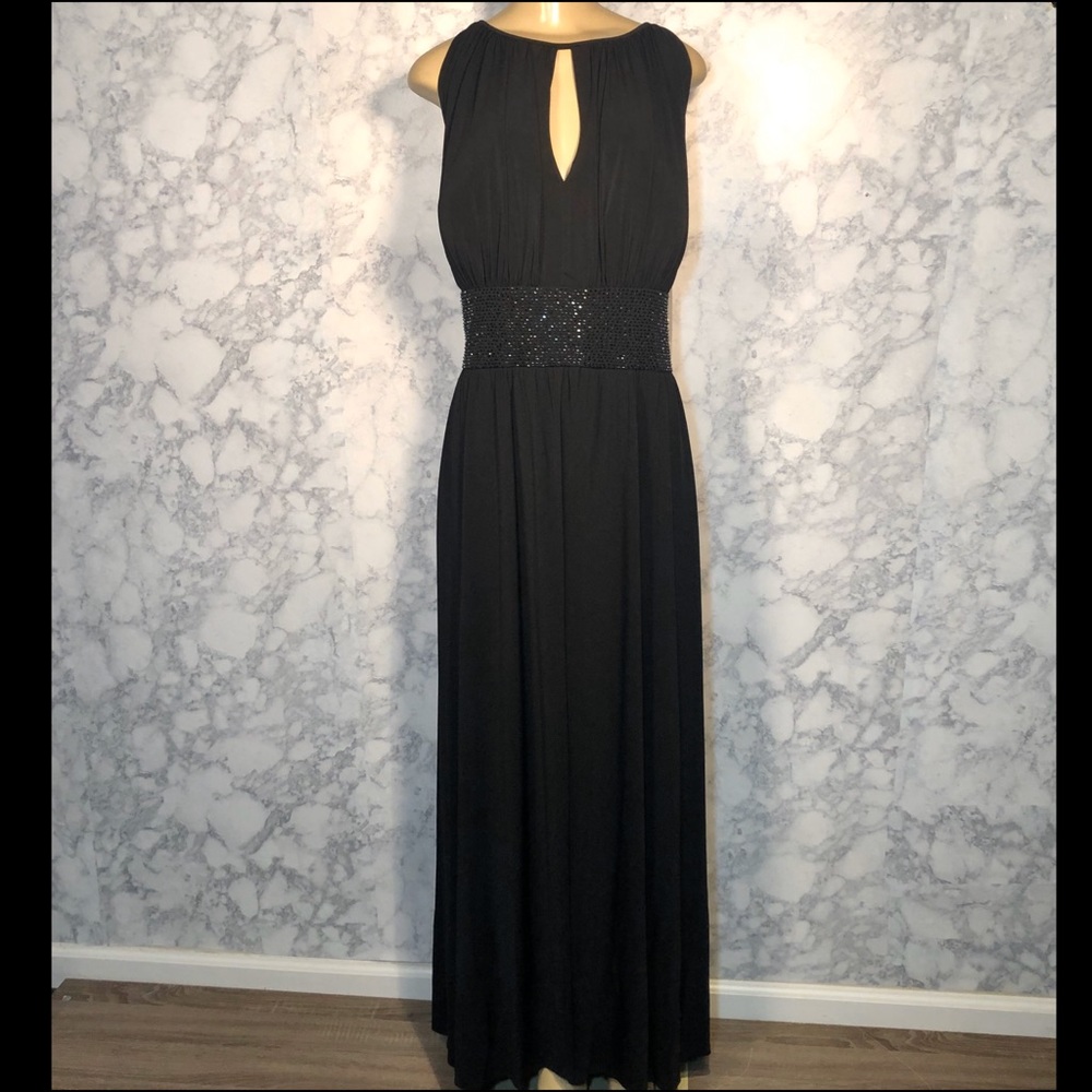 NWT David’s Bridal 22W Jersey Keyhole Beaded Dress
